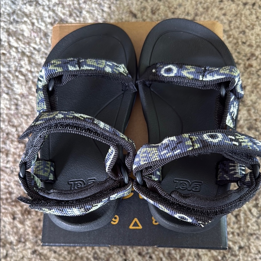 Teva Kids' Black and Blue Sandals